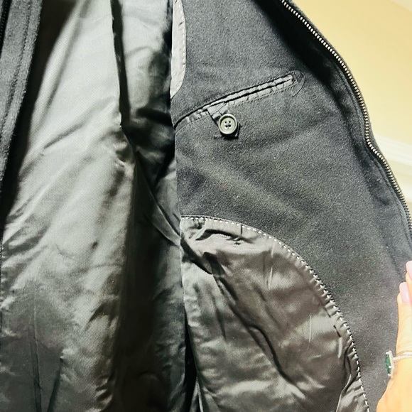 Like new Men's Black Wool Jacket from Banana Republic XL - Picture 4 of 6
